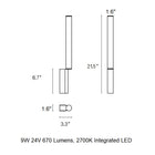 Signal Single LED Wall Light