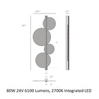 Strate Moon LED Wall Sconce