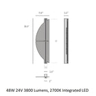 Strate Spi LED Wall Sconce