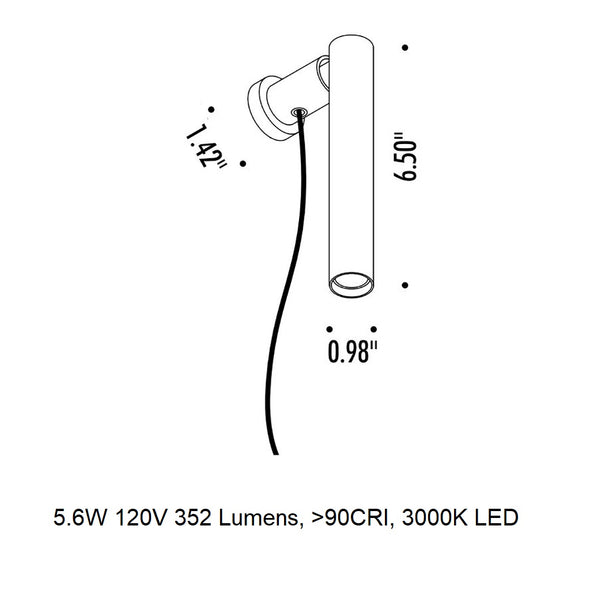 Mira Magnetic LED Wall Sconce