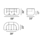 DS-707 Canada 2 Seater Sofa