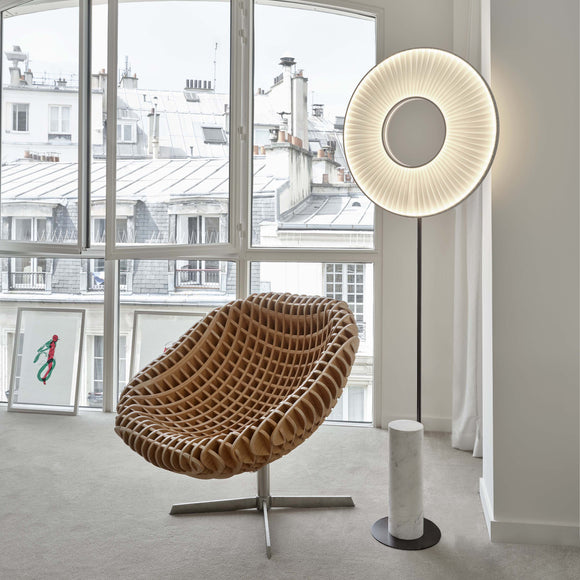 Iris Totem LED Floor Lamp