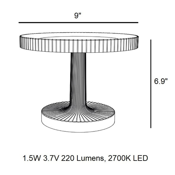 Welcome Portable LED Table Lamp