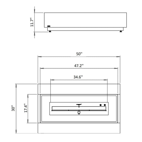 Cosmo Fire Table Set