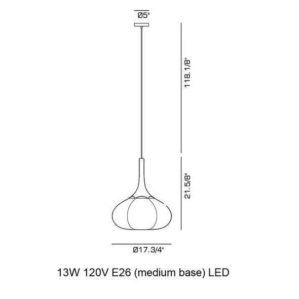 Swell Pendant Light