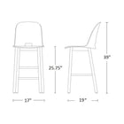 Alfi High Back Stool