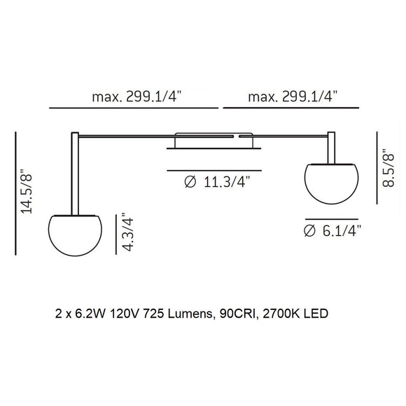 Circ Flush Mount