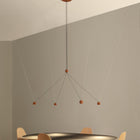 Compass Round LED Pendant Light