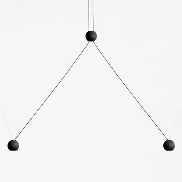 Compass Round LED Pendant Light