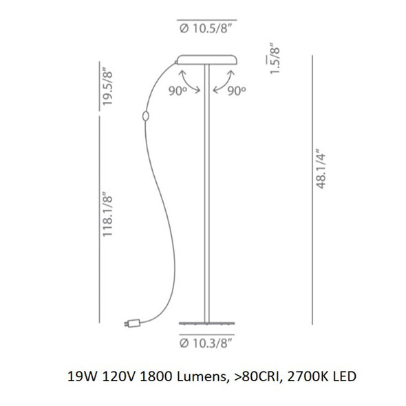 Mood LED Floor Lamp