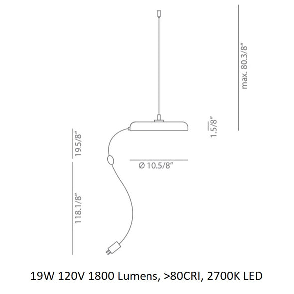 Mood M-4066 LED Pendant Light