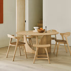 Geometric Round Dining Table