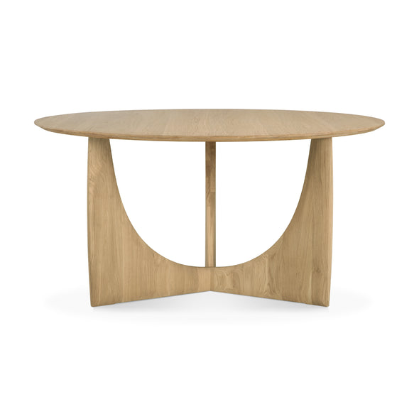 Geometric Round Dining Table