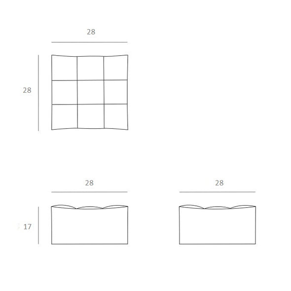 N701 - 1 Seater Sofa Module