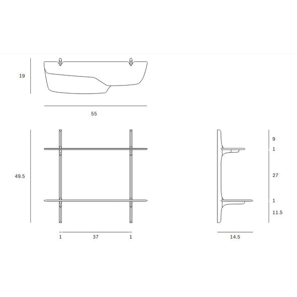 PI Wall Mounted Desk