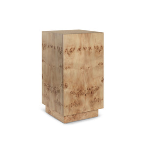 Burl Tall Side Table