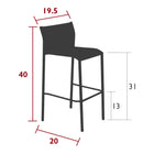 Cadiz High Barstool