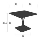 Luxembourg Pedestal Table