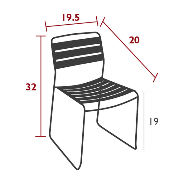 Surprising Teak Side Chair (Set of 2)