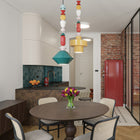 Deco Lariat Ceramic Pendant Light