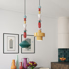 Deco Lariat Cylindrical Pendant Light