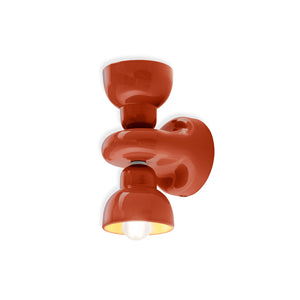 Deco Berimbau Double Wall Sconce