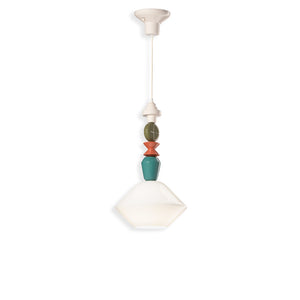 Deco Lariat Glass Pendant Light