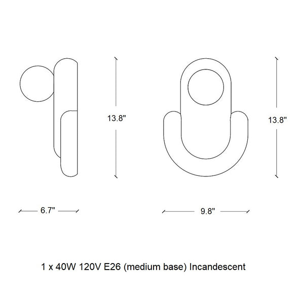 Eclair Wall Sconce