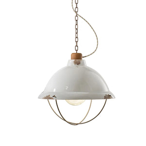 Retro Industrial Large Cage Pendant Light