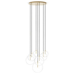 Schwung Cluster 7 MIX Chandelier