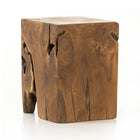 Teak Outdoor Accent Stool