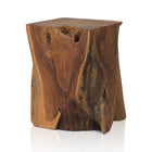 Teak Outdoor Accent Stool