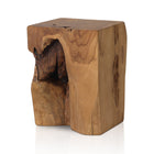 Teak Outdoor Accent Stool