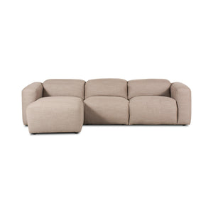 Radley Power Recliner 3-Piece Sectional with Chaise