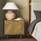 Sunburst Cabinet Nightstand