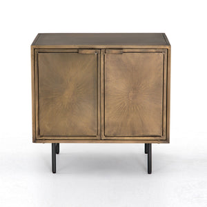 Sunburst Cabinet Nightstand