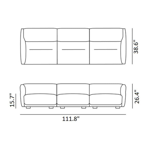 Nami 3-Seater Sofa