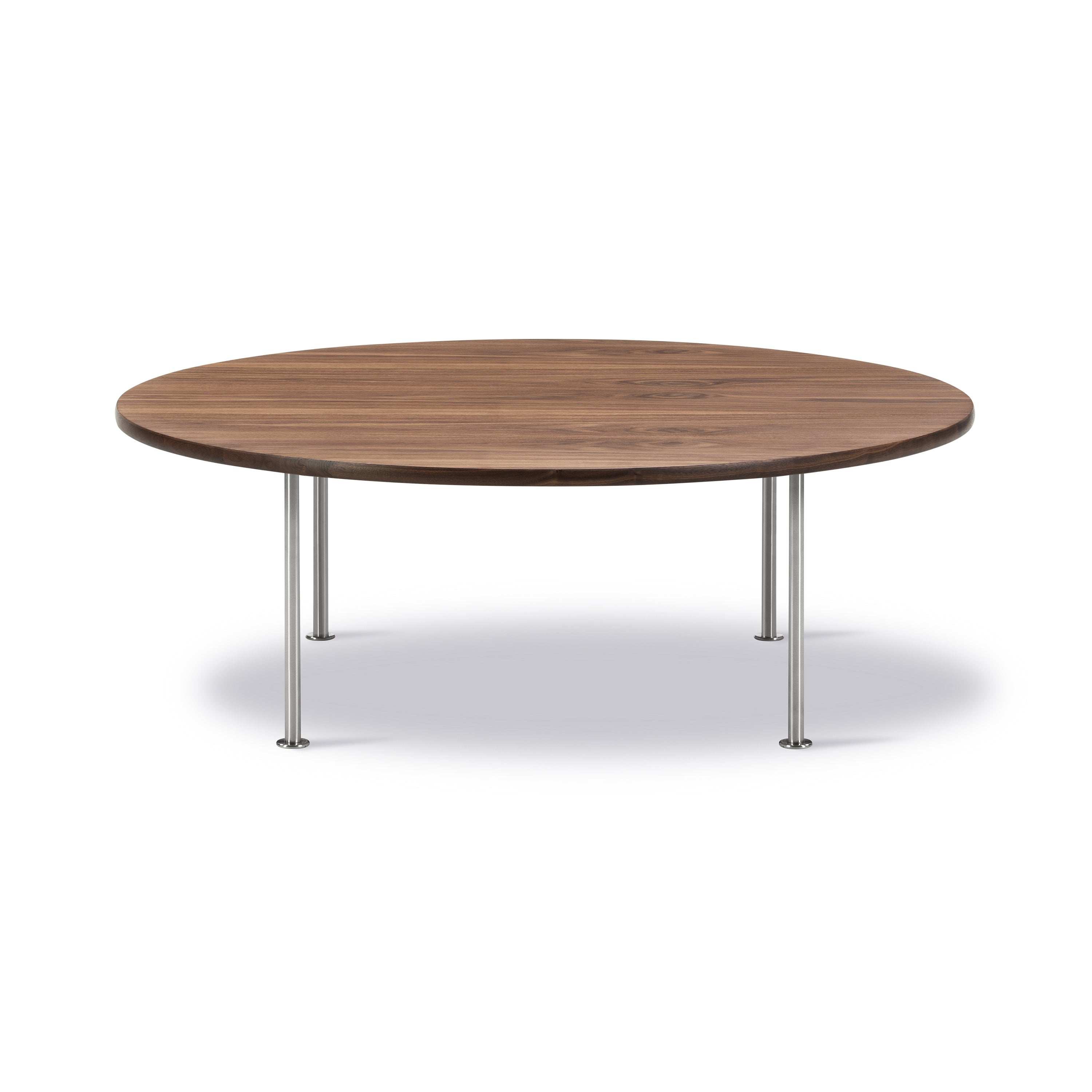 Walnut Small Tall Crescenttown Side Table by Hollis and Morris For Sale at  1stDibs