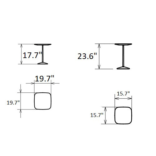 Arnold Squared Side Table