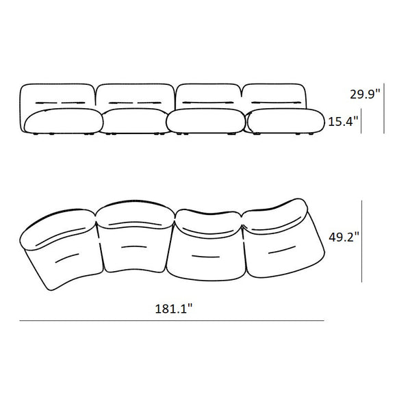 Mambo 4-Seater Sofa