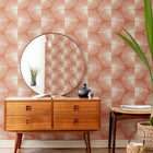 Nicole Miller Fluted Geo Wallpaper