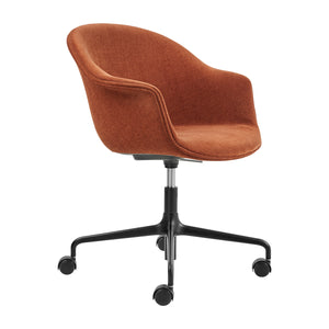 Bat Fully Upholstered Swivel Conference Chair