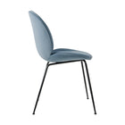 Beetle Upholstered Dining Chair - Conic Base