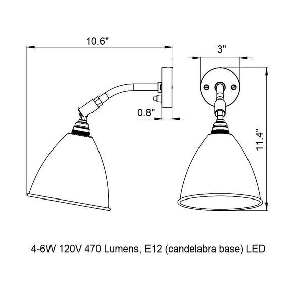 Bestlite BL7 Wall Sconce