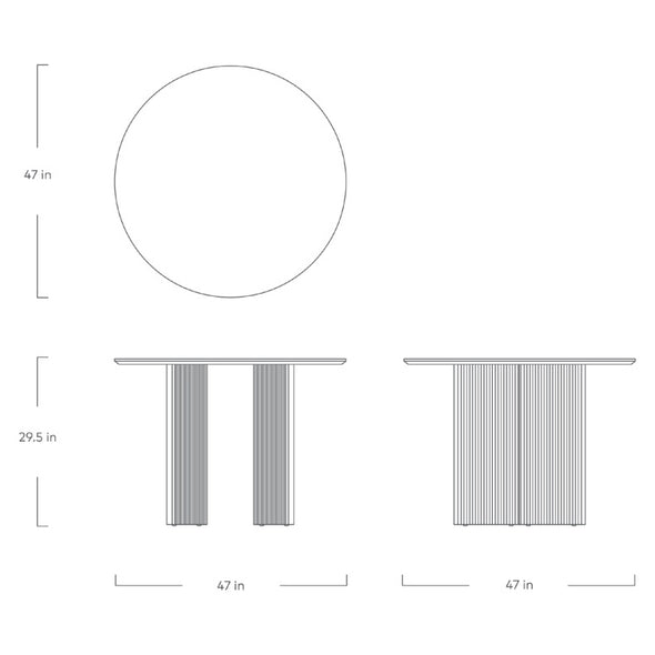 Atwell Round Dining Table