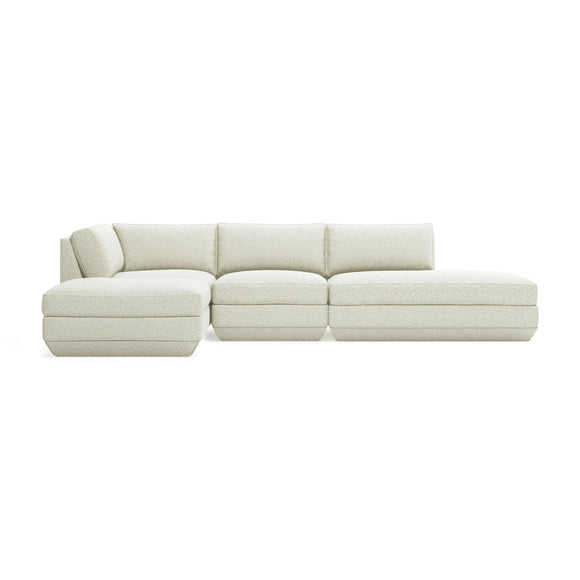 Podium Modular 4-piece Lounge Sectional A