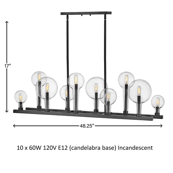 Alchemy Linear Chandelier