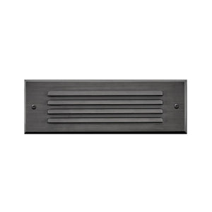 Louvered Brick Outdoor Step Light