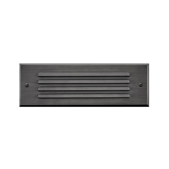 Louvered Brick Outdoor Step Light