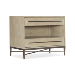 Cascade 2-Drawer Nightstand